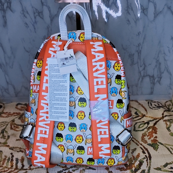 "Marvel The Avengers" Loungefly Mini Backpack NWT - Picture 8 of 9